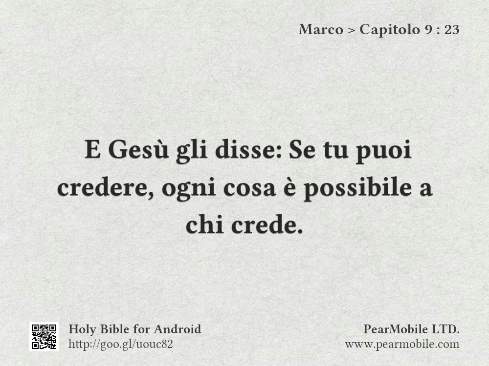 Marco, Capitolo 9:23